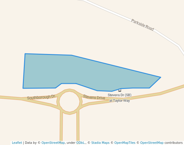 walking in Mount Moyne Square Park map in West Vancouver