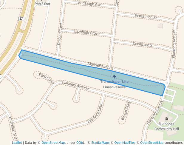 Transmission Line Linear Reserve