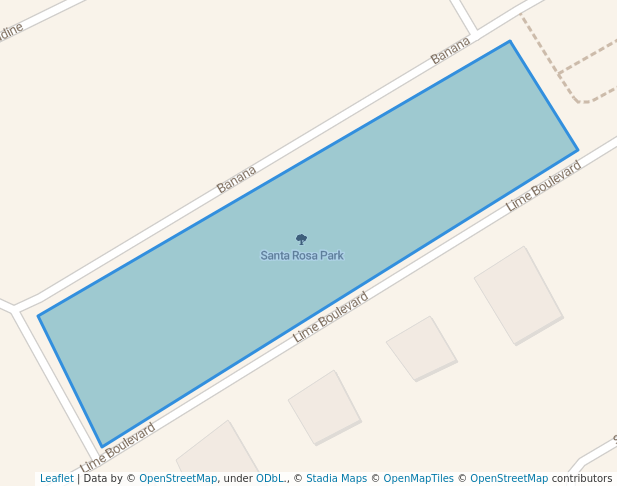 walking in Santa Rosa Park map in Arima