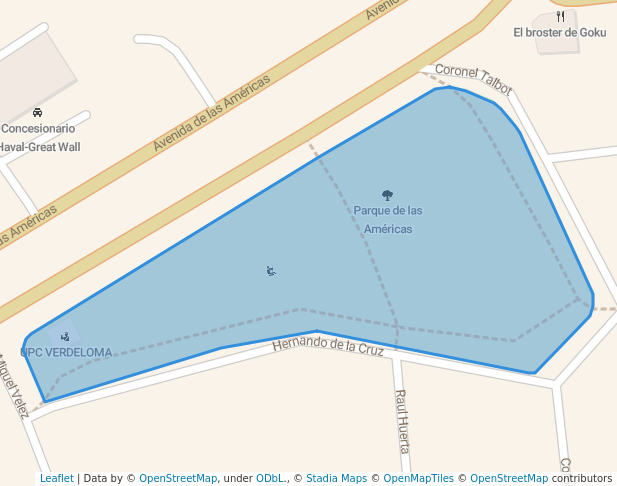 Parque de las Americas