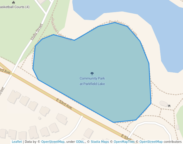 Community Park at Parkfield Lake