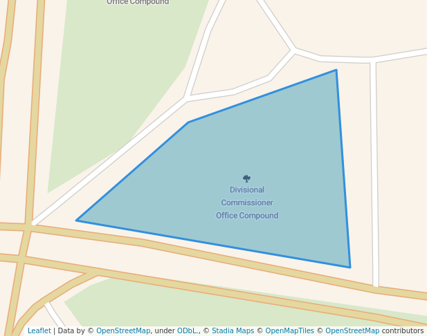 walking in Divisional Commissioner Office Compound map in Nagpur