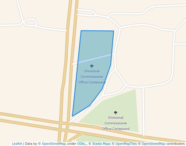 walking in Divisional Commissioner Office Compound map in Nagpur