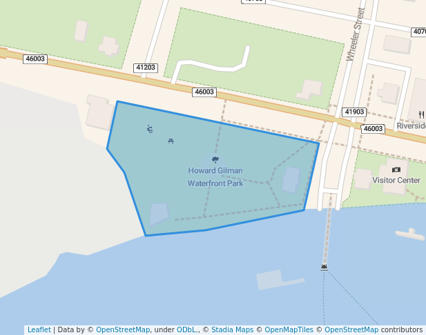 Howard Gilman Waterfront Park