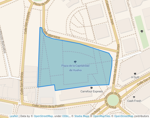 Plaza de la Capitalidad de Huelva