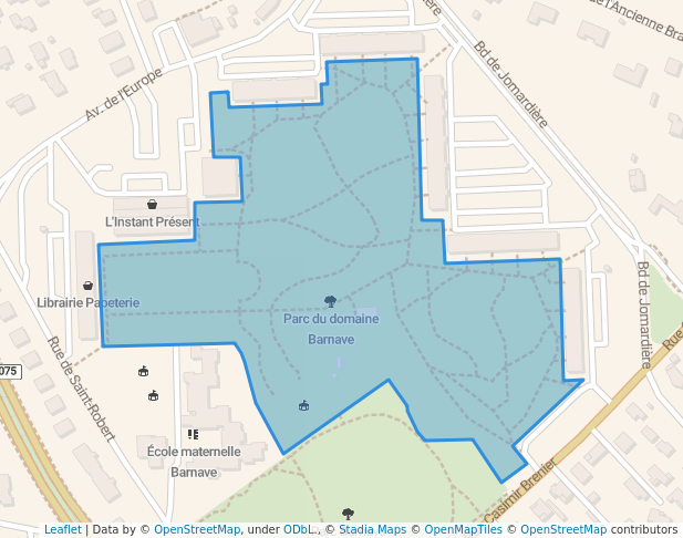 Parc du domaine Barnave