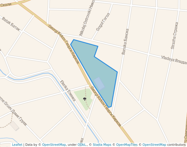 ПАРК СЯРНА БАНЯ in Velingrad | Map and Routes