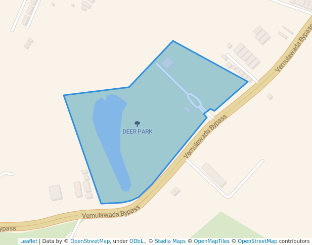 walking in DEER PARK map in Karimnagar