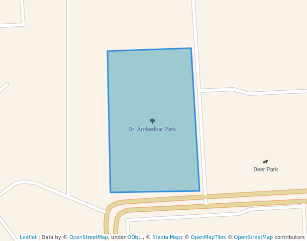 walking in Dr. Ambedkar Park map in Angul