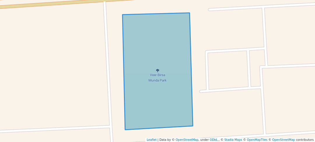 walking in Veer Birsa Munda Park map in Angul