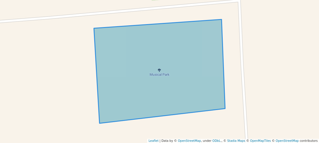 walking in Musical Park map in Angul