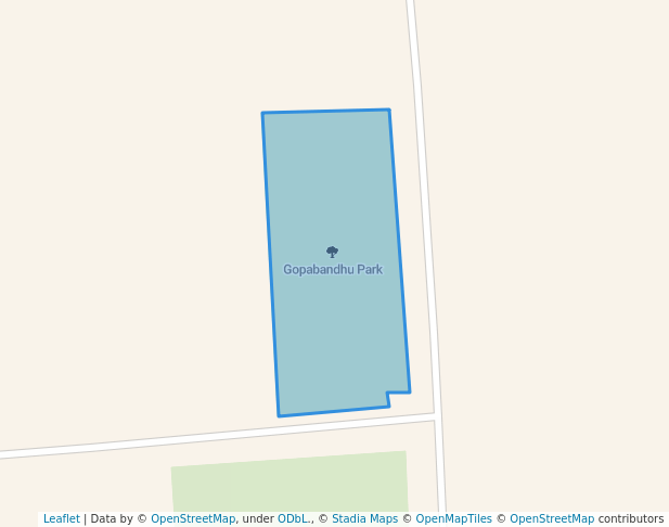 walking in Gopabandhu Park map in Angul