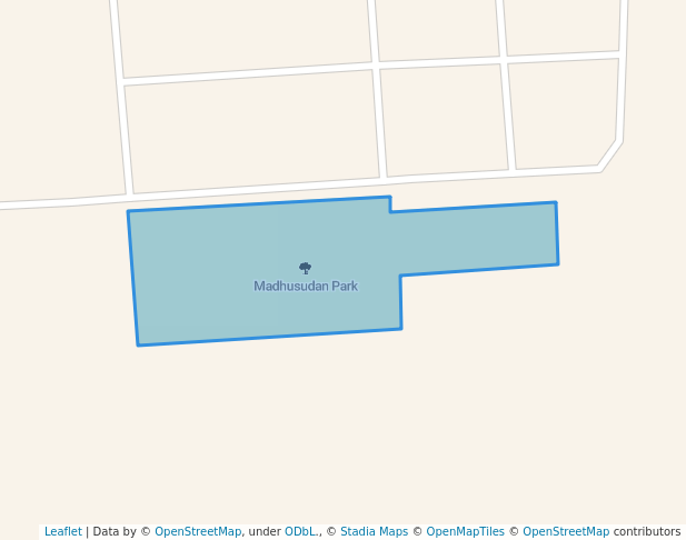 walking in Madhusudan Park map in Angul