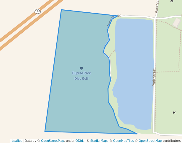 Dupree Park Disc Golf