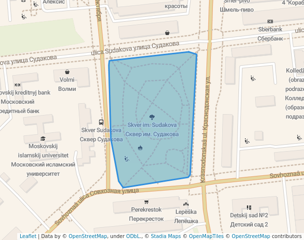 Сквер им. Судакова