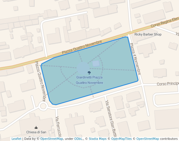 Giardinetti Piazza Quattro Novembre