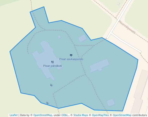 Pisan asukaspuisto in Esbo | Map and Routes
