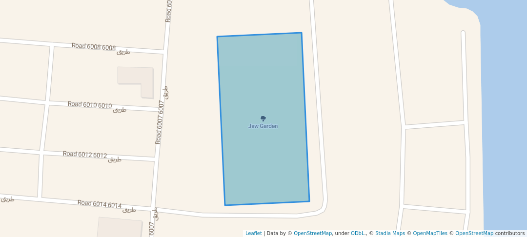 walking in Jaw Garden map in Jaww