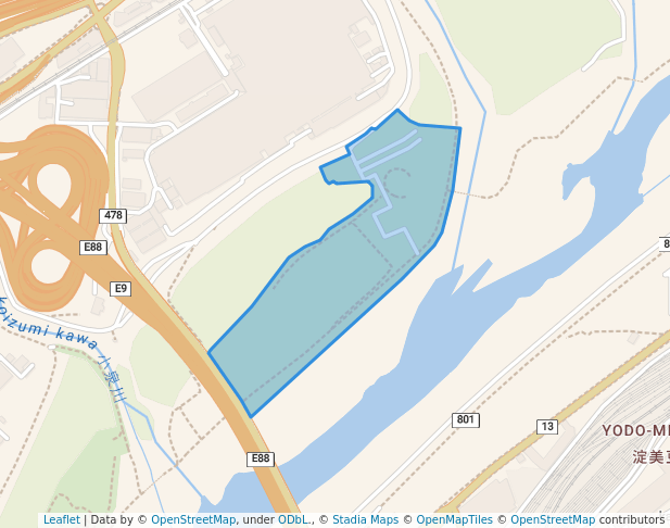 淀川河川公園 大山崎地区