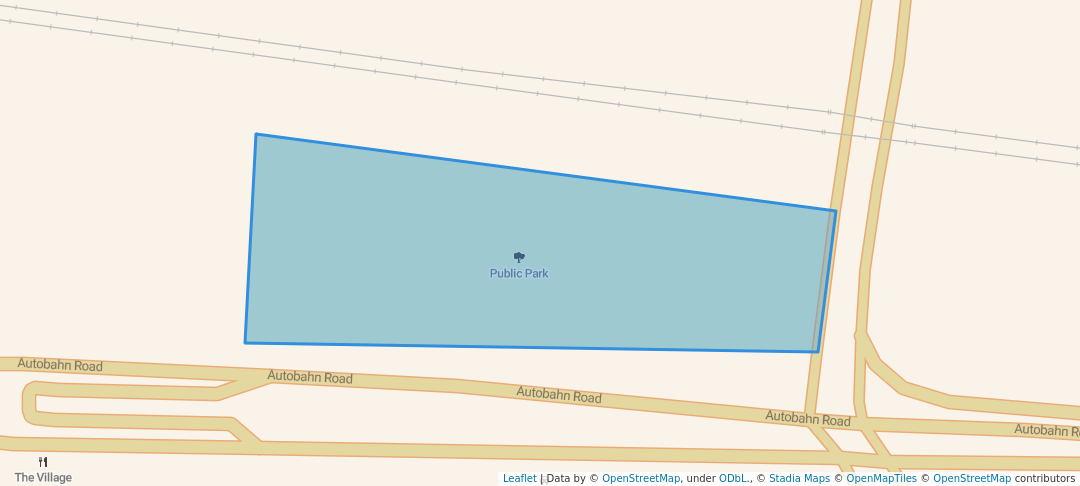 walking in Public Park map in Hyderabad