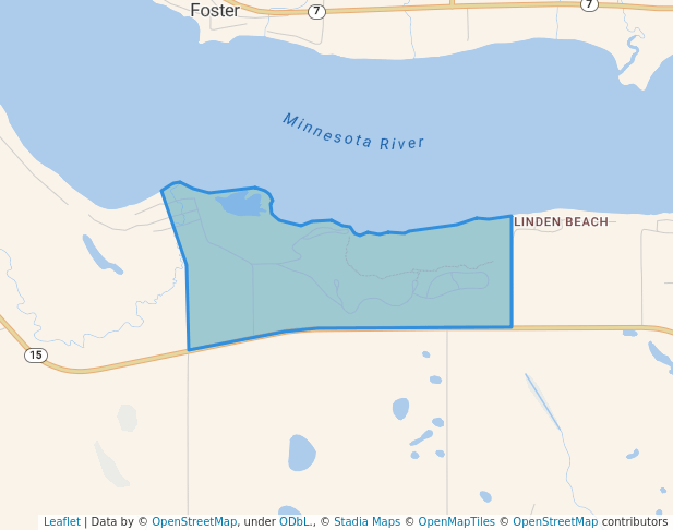 walking in Hartford Beach State Park map in Corona