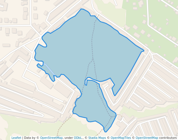 walking in Пушкарский парк map in Stary Oskol