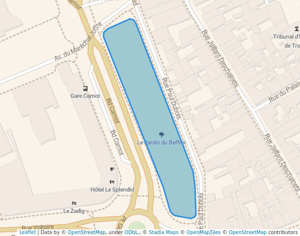 Le Jardin du Beffroi