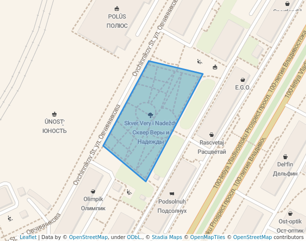 Сквер Веры и Надежды