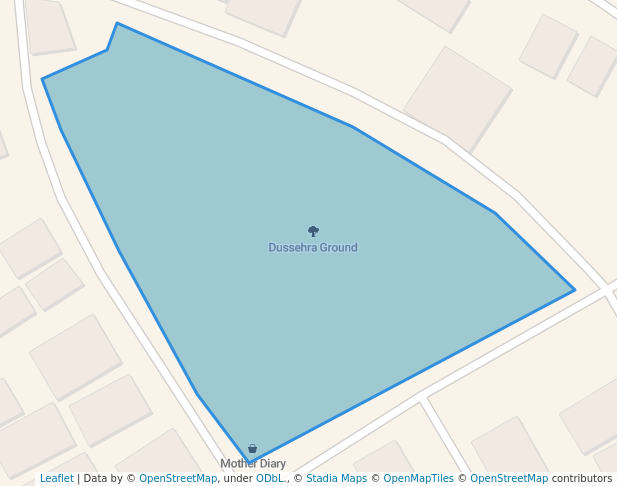 walking in Dussehra Ground map in Gurugram