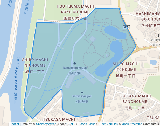 亀城公園