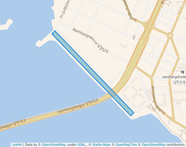 남항대교 수변공원