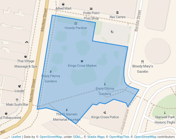 Fitzroy Gardens & Park