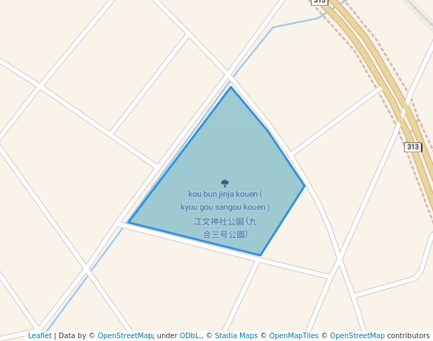 江文神社公園 (九合三号公園)