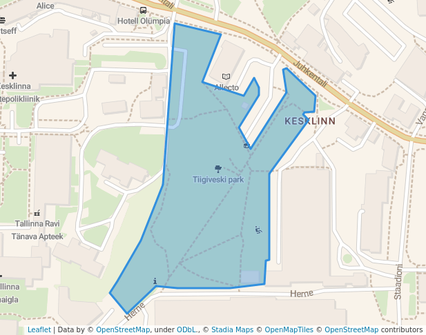 Tiigiveski park