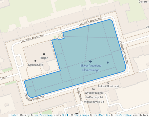 Skwer Antoniego Słonimskiego