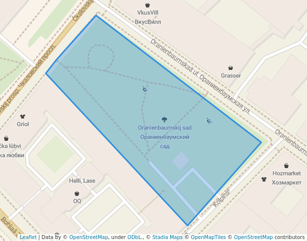 Ораниенбаумский сад