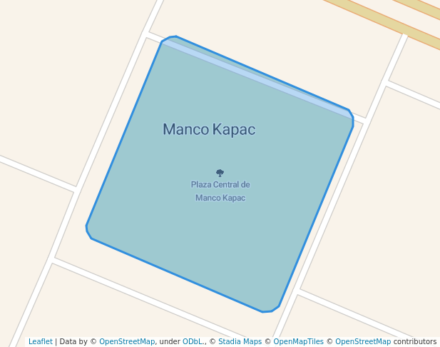 Plaza Central de Manco Kapac in Entre Ríos | Map and Routes