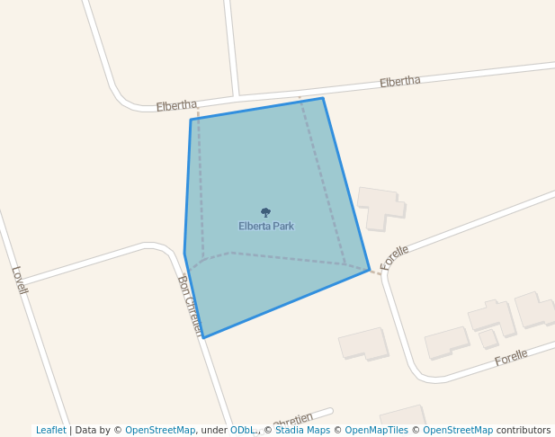 walking in Elberta Park map in Stellenbosch