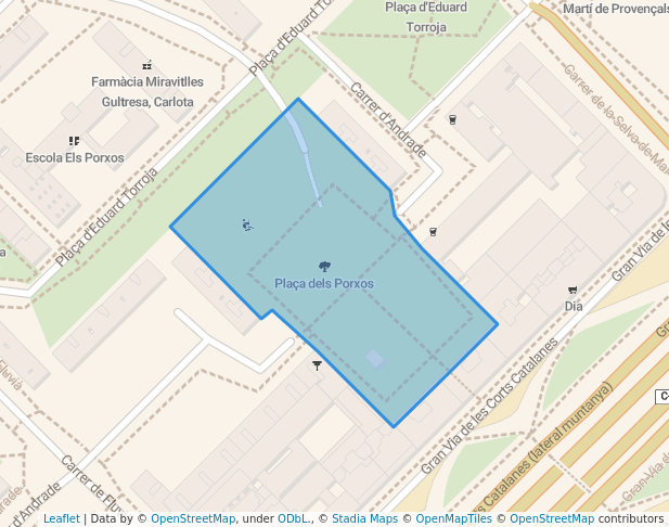 Plaça dels Porxos