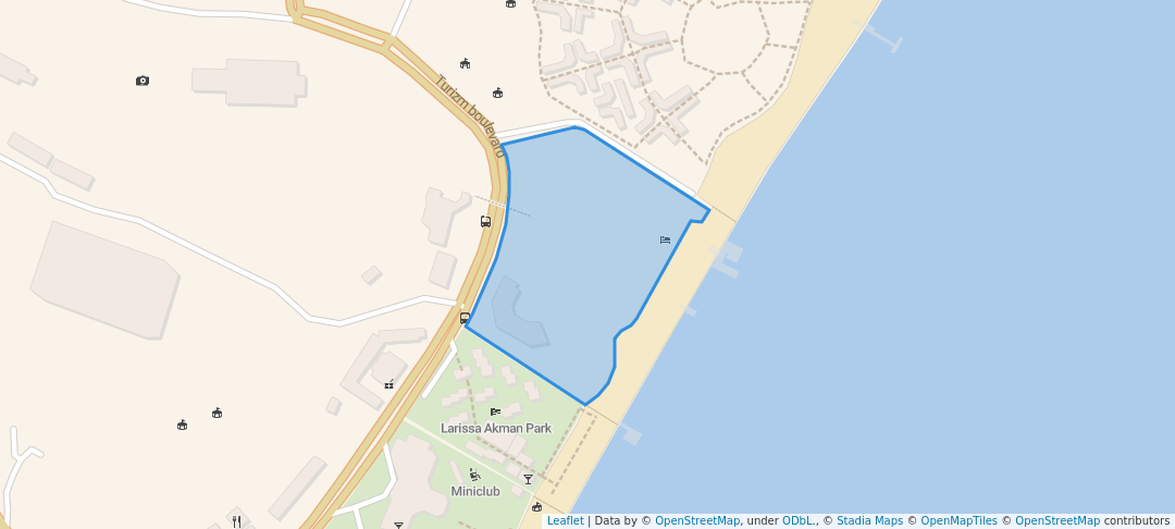 walking in Naturland Vacation Club in Eco Park map in Çamyuva