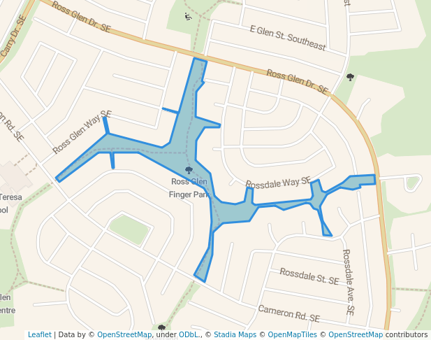 Ross Glen Finger Park