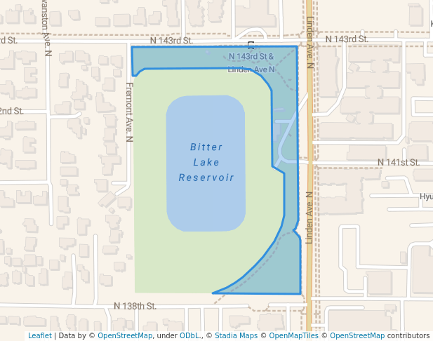 Bitter Lake Reservoir Open Space