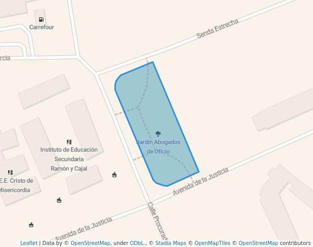 Jardín Abogados de Oficio