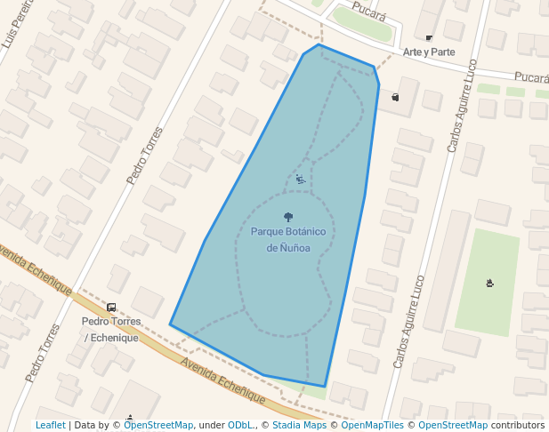 Parque Botánico De Ñuñoa