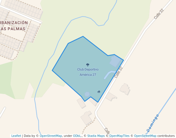 walking in Club Deportivo América 27 map in Calarcá