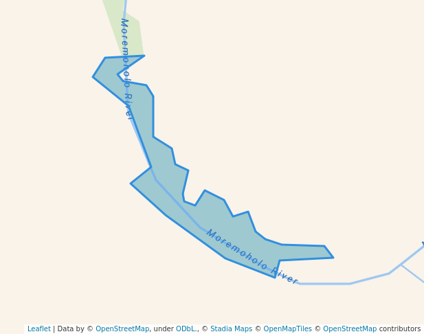 scrub in Mokhotlong | Map and Routes