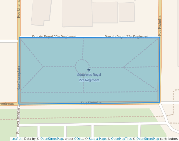 Square du Royal 22e Régiment