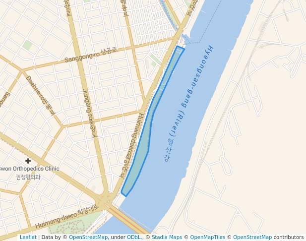 강변 체육 공원