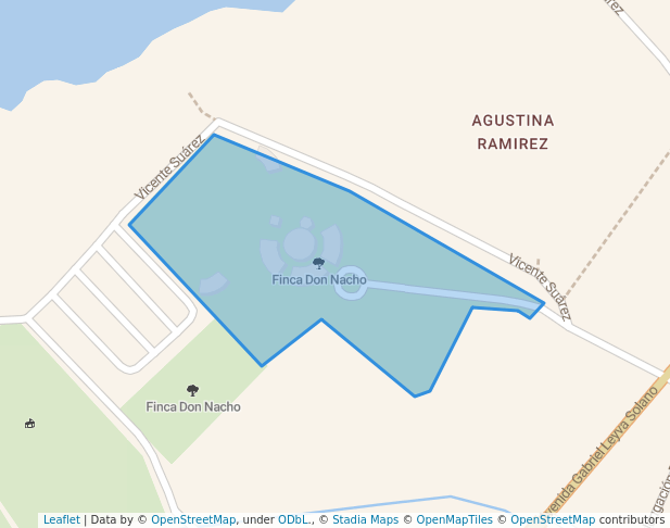 walking in Finca Don Nacho map in Guamúchil