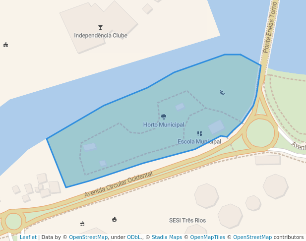 Horto Municipal in Três Rios | Map and Routes